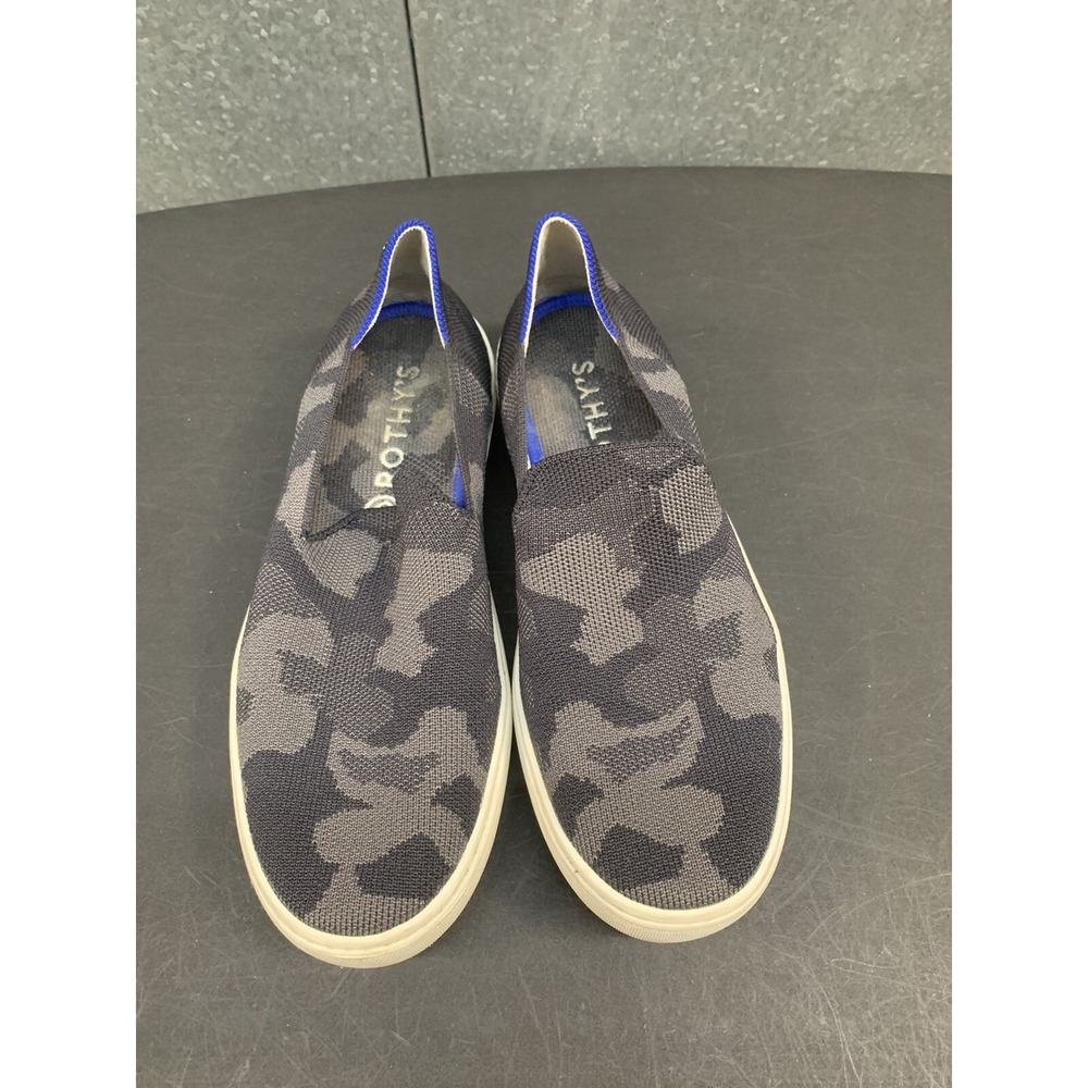 Rothys Gray Camo Sneakers Women's Size 7